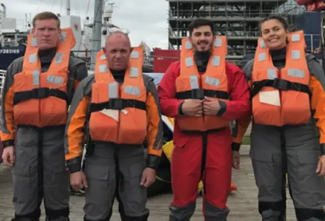 Red Funnel apprentices