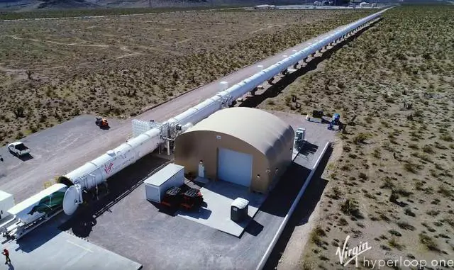Screen grab from Virgin Hyperloop One video