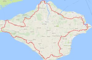 Isle of Wight Randonnee course overview