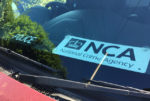 NCA notice in car