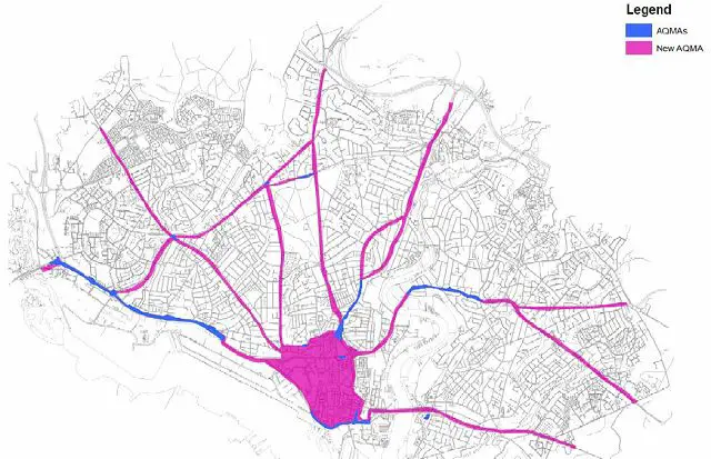 Southampton CAZ proposed area - April 2017