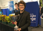 Luca Speight and trophy