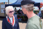 Mary Ellis talking to Stan Baker by Graham Reading Photography