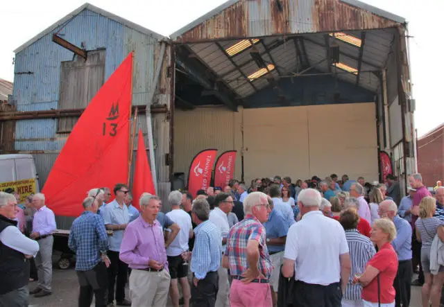 The Boat Shed during Cowes Classic Week