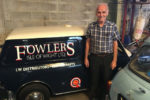 Barry Price and fowlers van