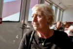 Jill Longstaffe on the ferry