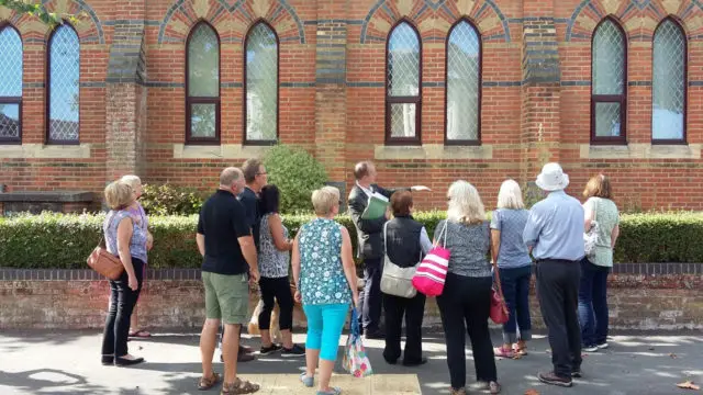 Wild About Wight's heritage walks led by historian Richard Smout celebrated Sandown's architectural timelines (1280x720)