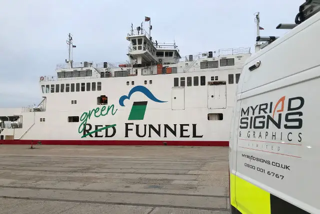 red funnel goes green