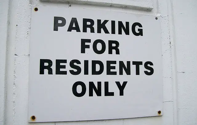 residents parking