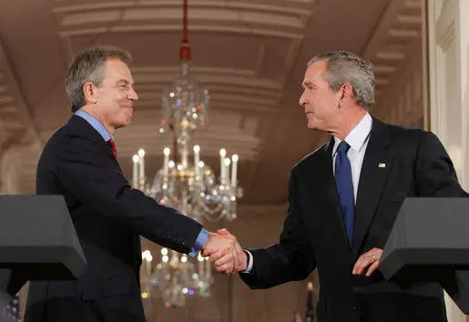 GWB:  Joint press availability with Prime Minister Tony Blair of Great Britain