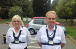 Parking enforcement officers wearing BodyCam