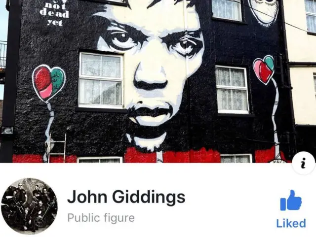 Support from John Giddings for the Nightingale Hotel mural