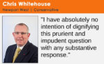 Chris Whitehouse quote