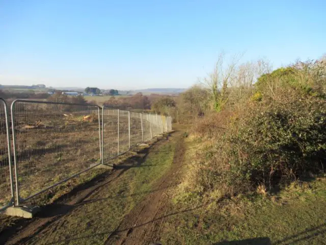 Unauthorised clearance of land behind Scotchell's Brook