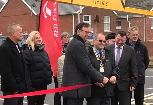 karl love - opening of car park in east cowes