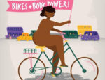 naked bike ride poster