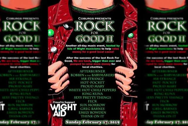 rock for good poster