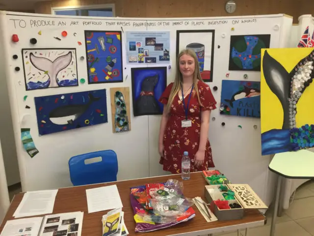 Year 13 students presented their Extended Project Qualification Projects - Emily