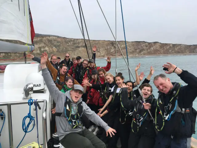 Ocean Youth Trust South sailing sessions
