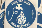 refill - free water stickers