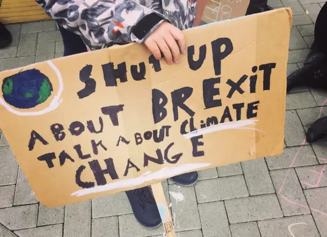 Youth Strike 4 Climate Demo - by Liz Cooke