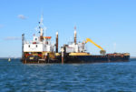 2 - CHC contractor Jenkins Marine dredger at work in Eastern Channel LR