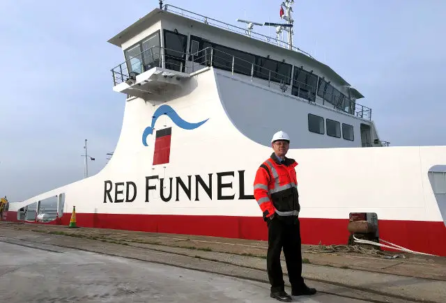 Red Funnel S New Freight Ferry Arrives Isle Of Wight News From