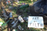 the art of filth notice on rubbish
