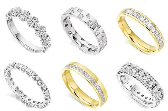 Selection of Eternity Rings from Serendipity Diamonds