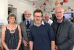 Bob Seely and others at Brading Youth and Community Centre