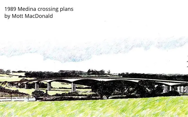 Mott MacDonald medina river crossing plans