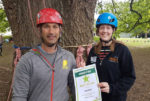 Paul McCathie Goodleaf Tree Climbing and Nicola Rogers from VIOW