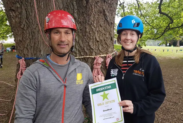 Paul McCathie Goodleaf Tree Climbing and Nicola Rogers from VIOW