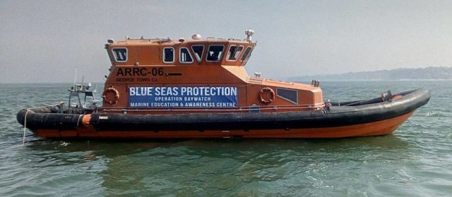blue seas protection boat