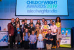 Child of wight awards with all winners on stage
