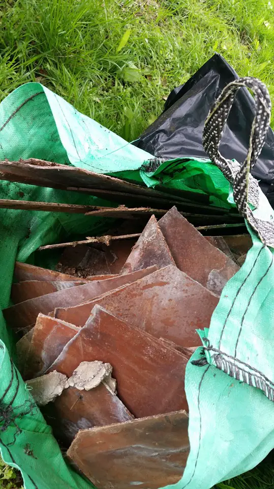 Flytipped rubbish in Freshwater