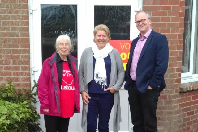 luisa hillard and julian critchley - candidate for whippingham and osborne