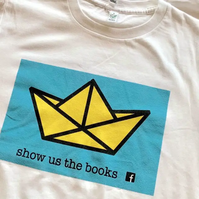 show us the books t-shirts