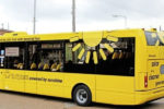 the big lemon solar powered bus