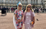 Ann Fraser and Helen Wood at Buckingham Palace