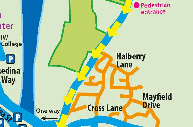 isle of wight festival map Isle Of Wight Festival 2019 Traffic Plans Published Isle Of isle of wight festival map