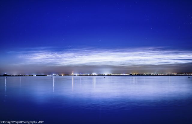 Noctilucent clouds by Twilight Wight Photography