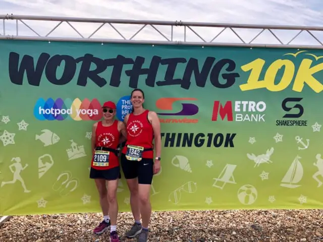Ryde Harriers at the Worthing 10k
