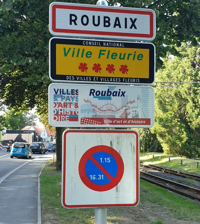 Road signs in Roubaix