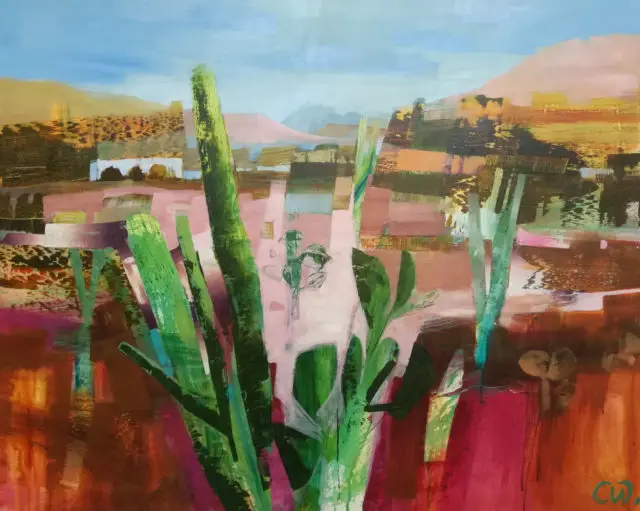 Celia Wilkinson's latest work is a result of a trip to Lanzarote