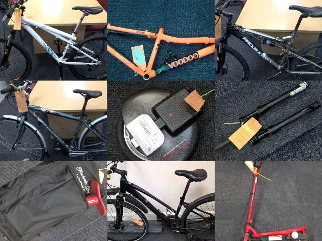 Stolen items recovered by police