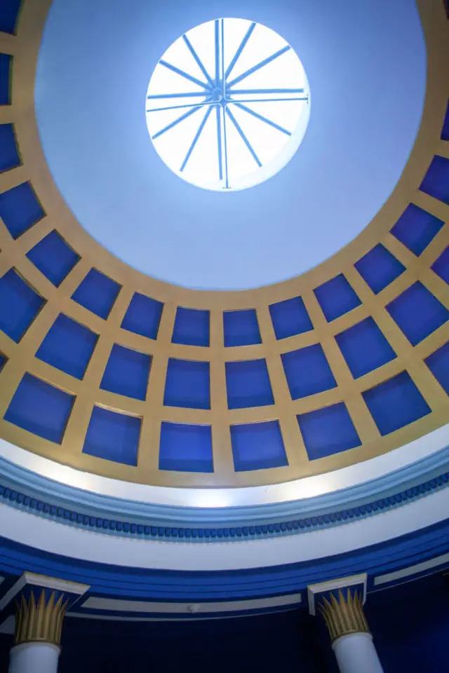 The Rotunda ceiling