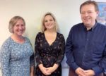 clare cannock - new head of youth trust - Mairead Healy and Malcolm Marshall