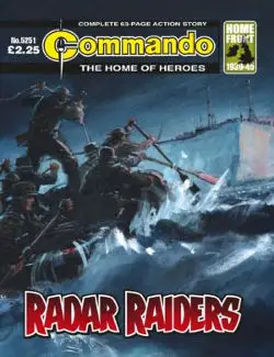 front cover of commando comic