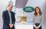 duke and duchess of cambridge unveiling the king's cup